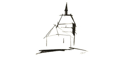 Zeichnung Kirche Wandlitz