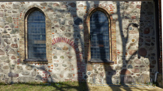 Dorfkirche Wandlitz, Spuren der ehemaligen Priesterpforte